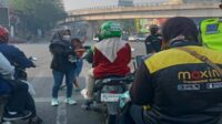 Ormas DPP PPAM-I Perduli Lingkungan Bagikan Masker untuk Masyarakat Kota Palembang