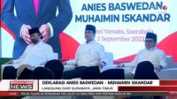 Deklarasi Anies-Muhaimin Disambut Pekikan AMIN (Anies-Muhaimin)