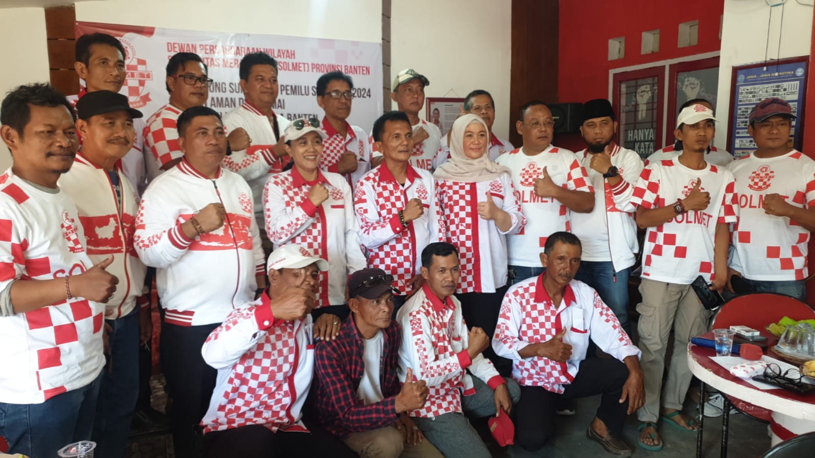 Pernyataan Sikap DPW SOLMET Banten Dukung Suksesnya Pemilu Serentak 2024