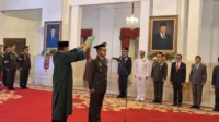 Mantan Danpaspampres Agus Subiyanto Dilantik Jadi KSAD Gantikan Dudung Abdurachman