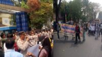Tolak Tambang Galian C, Warga Desa Gunung Kembang Demo Minta Copot Kades di Kantor Bupati Lahat