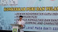 Konferensi PGRI dan Pelantikan Pengurus Dewan Kehormatan Guru Indonesia Kabupaten Lahat