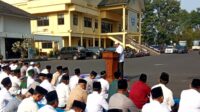 Pemkab Lahat Gelar Sholat Sunnah Istisqa di Halaman Kantor Bupati Lahat