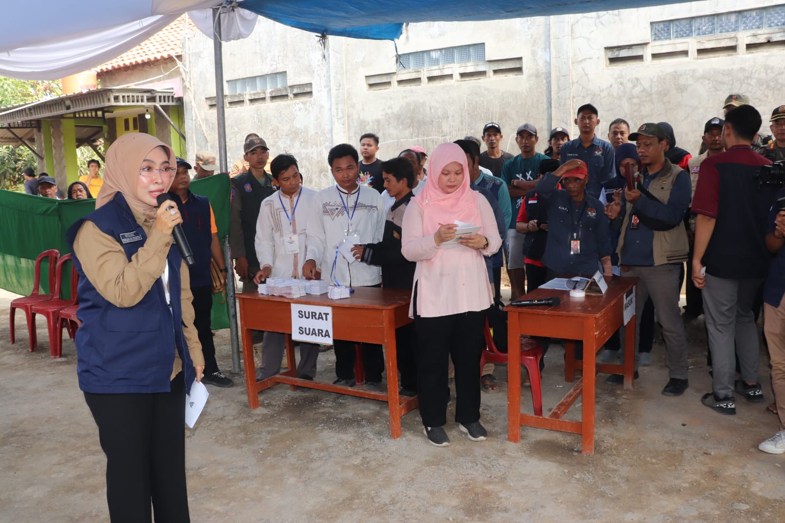 Buka secara Simbolis, Wabup Ayu Berharap Pilwu 2023 Hasilkan Kuwu-kuwu Terpilih dan Terbaik