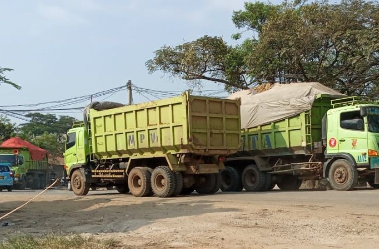 Respon Keluhan Warga, Dishub Kabupaten Tangerang Perketat Jam Operasional Truk Tambang