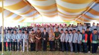 Kapolres PALI Hadiri Pelantikan Orsat ICMI PALI di Desa Raja Kecamatan Tanah Abang