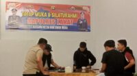 Kapolres Lahat AKBP S. Kunto Hartono Tatap Muka dan Silaturahmi dengan Insan Pers