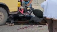 Sepeda Motor Vs Truk di Jalan Rejosari Talang Ubi Utara, Dikabarkan 1 Korban Meninggal