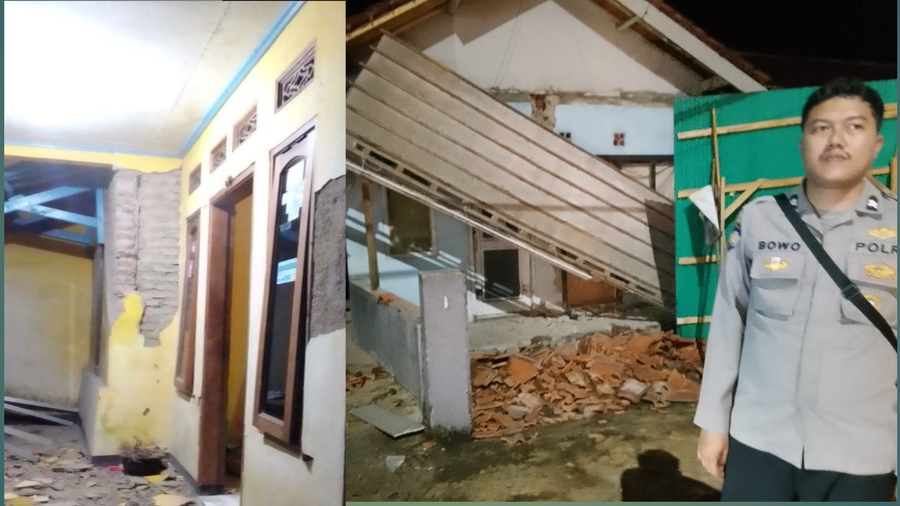 Gempa Bumi M4,8 di Sumedang, Puluhan Rumah Warga Dilaporkan Rusak