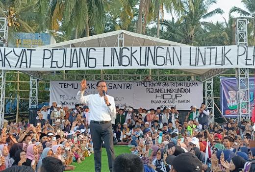 Kampanye Anies di Padarincang Disambut Antusias Warga Banten