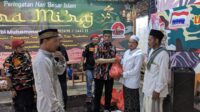 Peringatan Isra Mi’raj Nabi Muhammad SAW, LMP Banten Bagikan Sembako untuk Masyarakat