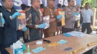 Kapolres Batu Bara, Memusnahkan Narkoba jenis Sabu dihadiri Forkompimda