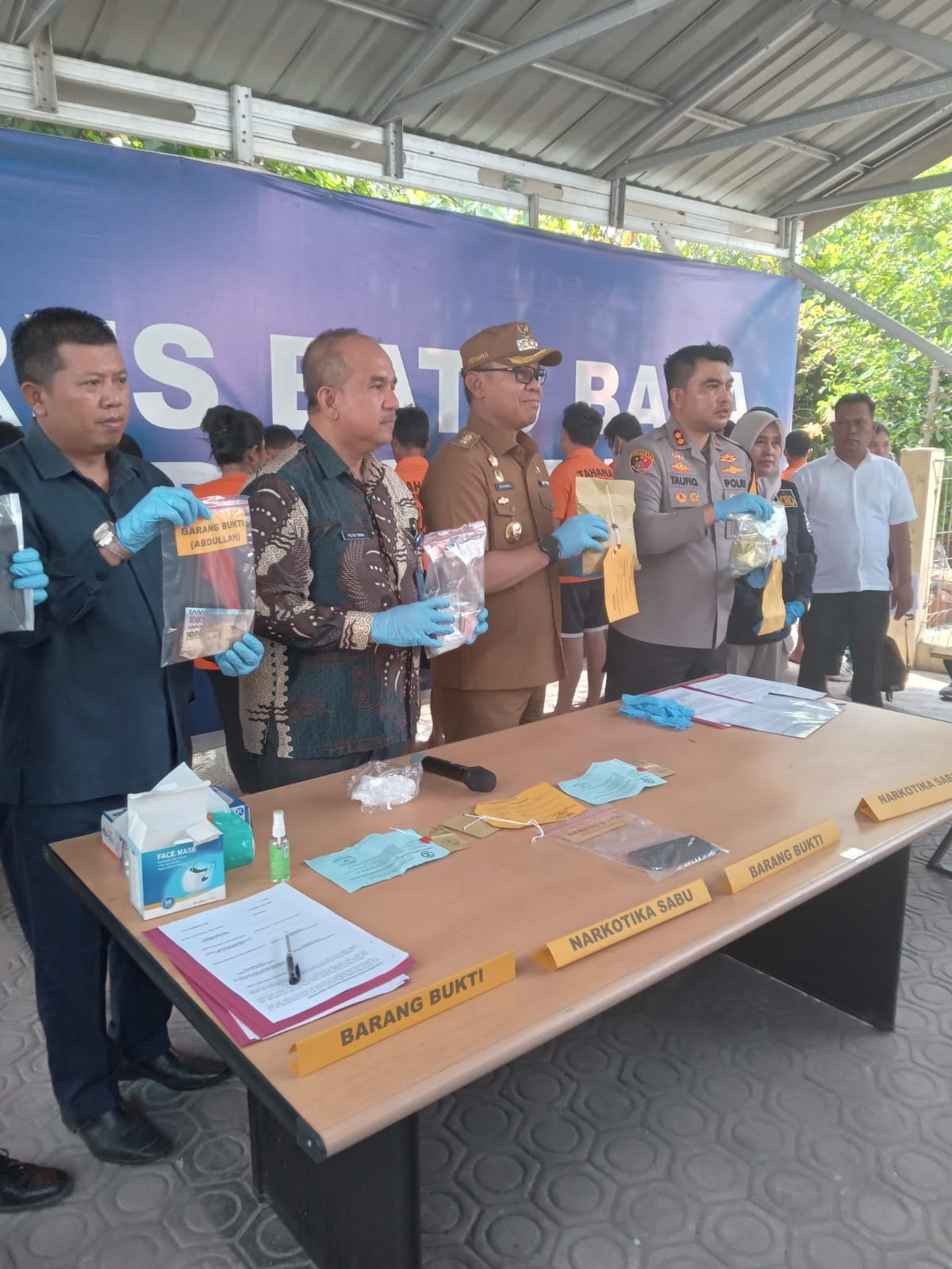 Kapolres Batu Bara, Memusnahkan Narkoba jenis Sabu dihadiri Forkompimda Kapolres Batu Bara, Memusnahkan Narkoba jenis Sabu dihadiri Forkompimda
