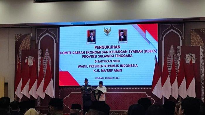 Wapres RI Hadiri Pengukuhan Pengurus KDEKS ke-25 di Sultra