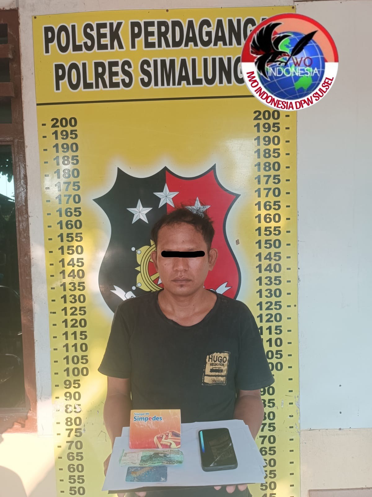 Polsek Perdagangan Berhasil Menangkap Satu Tersangka Judi Togel di Warung Kopi
