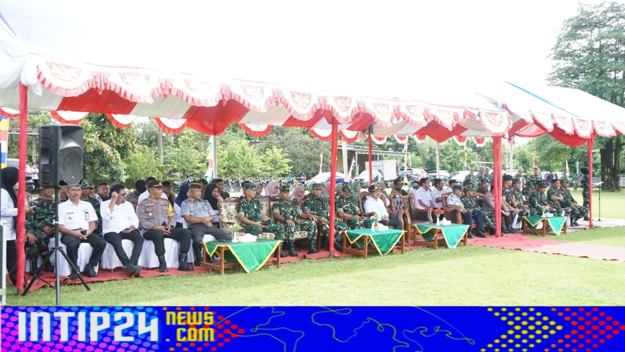 Wakili Kapolres Gowa, Kabag Ops Hadiri Upacara Penutupan TMMD Ke-119 di Desa Panaikang
