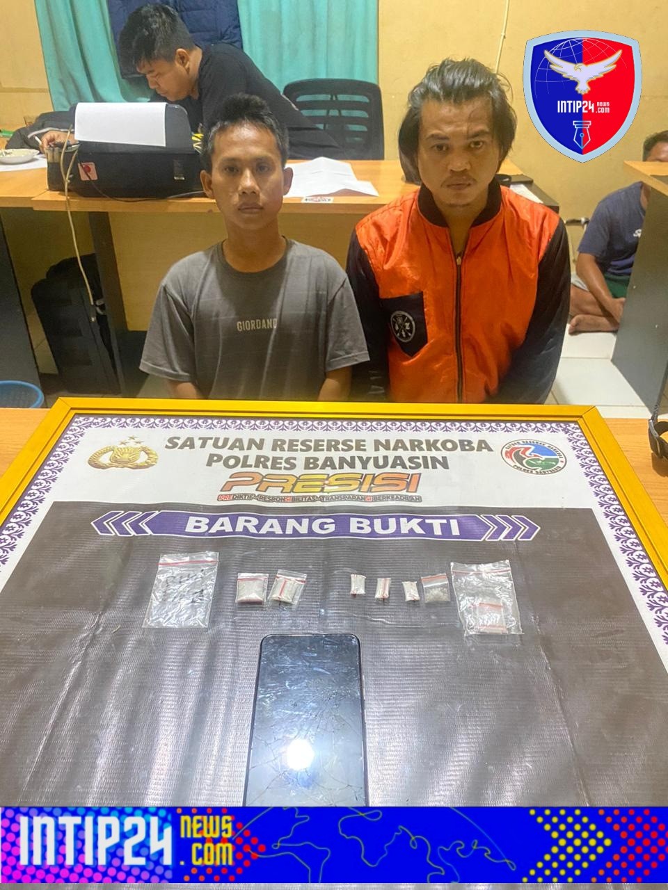 Polres Banyuasin, Berhasil Ringkus 3 Pengedar Narkoba