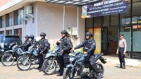 Puluhan Personil Polres Pekalongan Diterjunkan Guna Pengamanan Kegiatan PSHT Parluh 16 dan PSHT Parluh 17