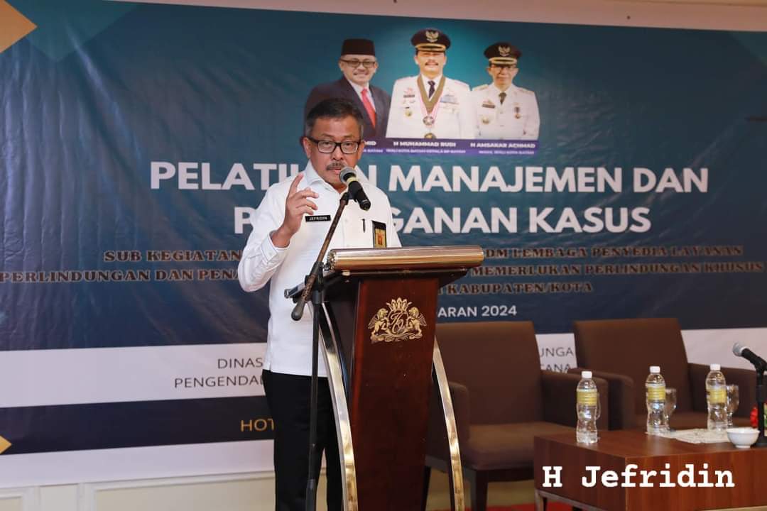 Jefridin Ajak Jaga Batam dari Kasus-kasus Kekerasan pada Perempuan dan Anak