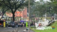 Pesawat Latih Jatuh di Kawasan Sunbirst BSD, 3 Orang Meninggal