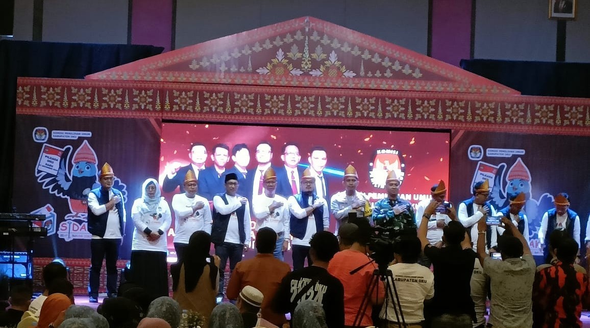 KPU OKU Adakan Acara Peluncuran Pilkada Pemilihan Bupati dan Wakil Bupati Tahun 2024