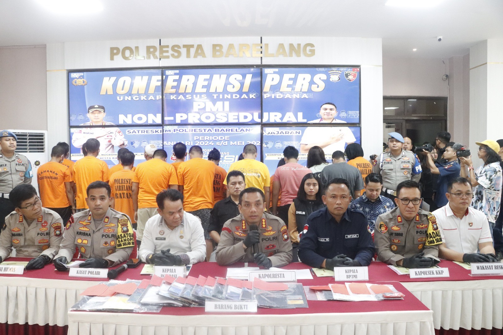 Kapolresta Barelang: Tak Ada Ruang bagi Pelaku Pengirim PMI Non Prosedural di Wilayah Kota Batam