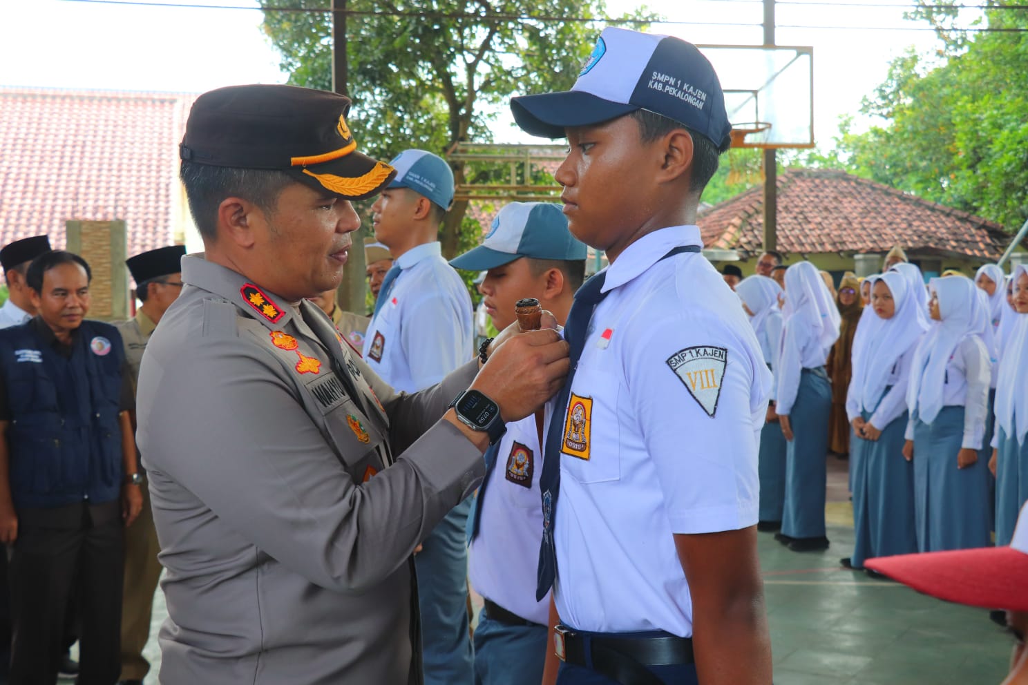 Melalui TPPK, Polres Pekalongan Siap Kolaborasi Dengan Satuan Pendidikan Wujudkan Lingkungan Pendidikan yang Menyenangkan