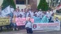 Marak Pungli Dan Titipan Pejabat Di Dunia Pendidikan, DPK LAKRI Gelar Aksi Di Kantor DPRD Prabumulih