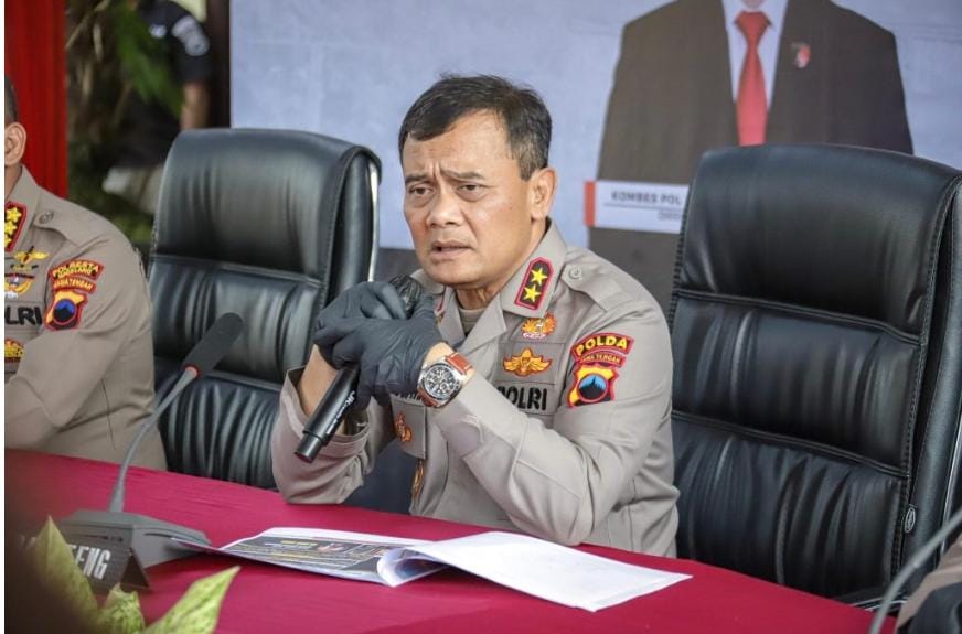 Irjen Pol Ahmad Luthfi; Pimpin Conference Pers ungkap Jaringan Narkoba Antar Propinsi