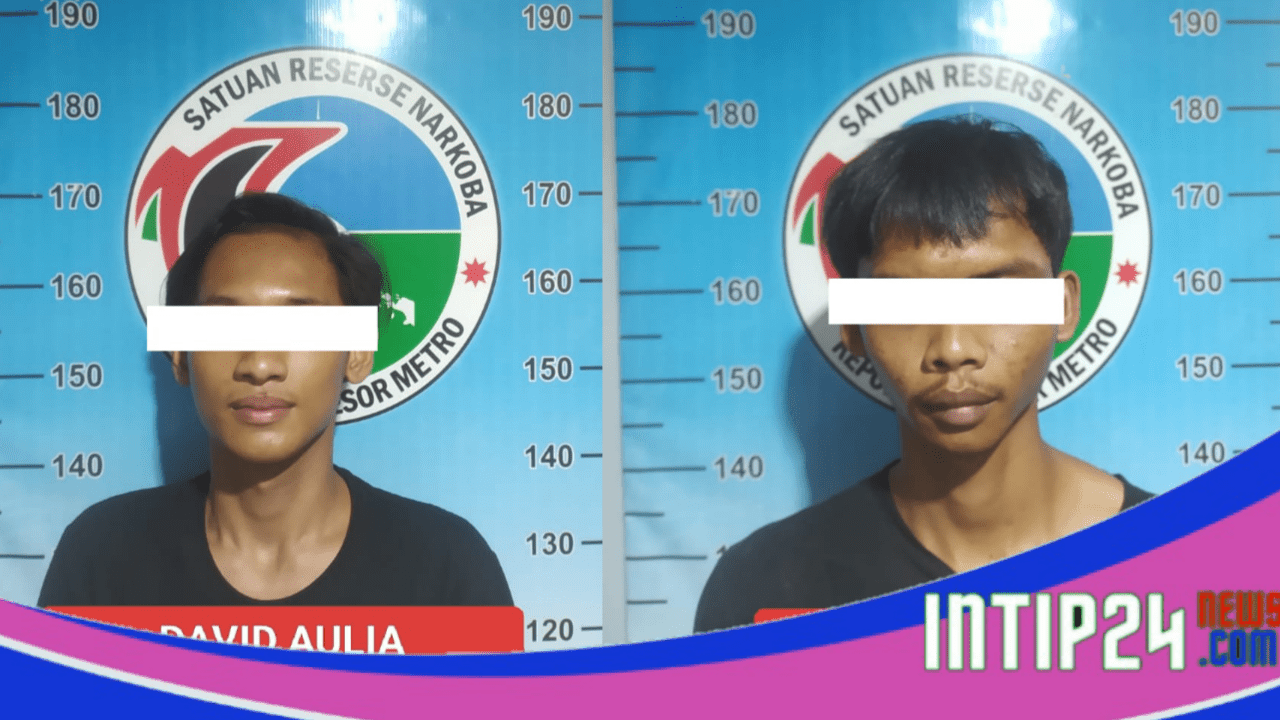 Polisi Tangkap Dua Remaja Terduga Pengedar Narkoba Asal Bandar Lampung Polisi Tangkap Dua Remaja Terduga Pengedar Narkoba Asal Bandar Lampung