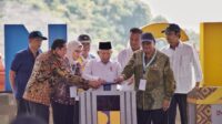 Resmikan Bendungan Cipanas, Wapres Ma”rup Amin Berharap Capai Target Ketapang di Sektor Pertanian