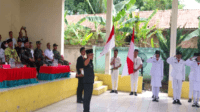 Pengukuhan Paskibra Kecamatan Tanah Abang PALI Dihadiri Camat Darmawan, SH Pengukuhan Paskibra Kecamatan Tanah Abang PALI Dihadiri Camat Darmawan, SH