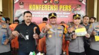 Ditreskrimsus Polres Serang Ungkap Kasus Curanmor dan Pencurian Ternak