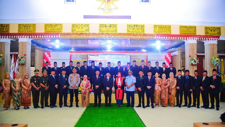 30 Anggota DPRD Mesuji Periode 2024-2029 Resmi Dilantik