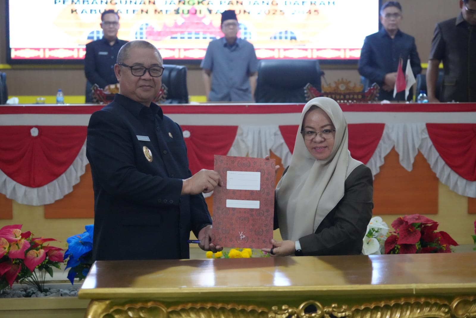 DPRD Mesuji Gelar Rapat Paripurna Persetujuan Bersama Ranperda