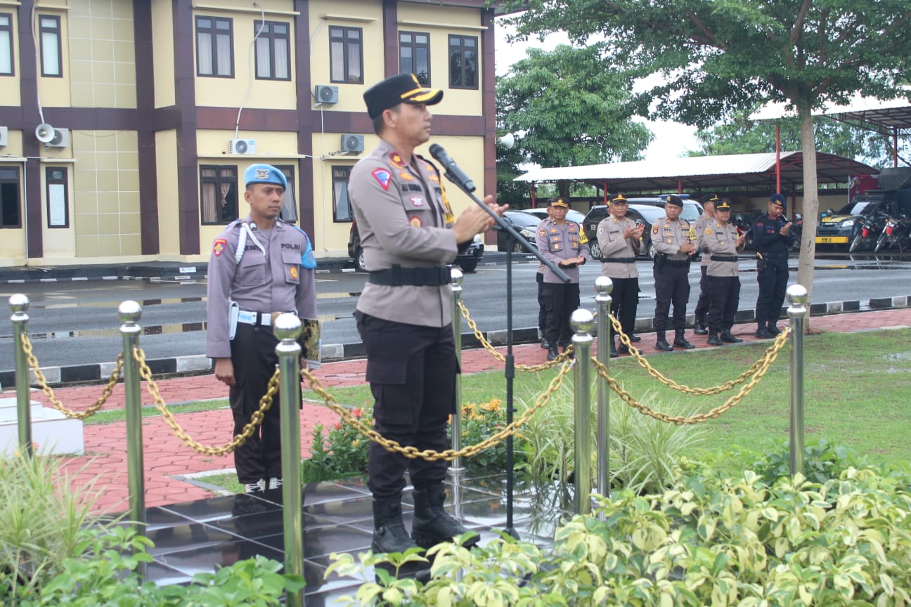 Polres Serang Apel Konsolidasi Pasca Pencoblosan Pilkada 2024