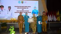 Wabup Mesuji Hadiri Pelantikan Ketua TP PKK dan Tim Pembina Posyandu se-Provinsi Lampung