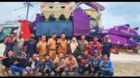 Elfianah Serahkan Bantuan Combine Harvester kepada Brigade Pangan Elfianah Serahkan Bantuan Combine Harvester kepada Brigade Pangan