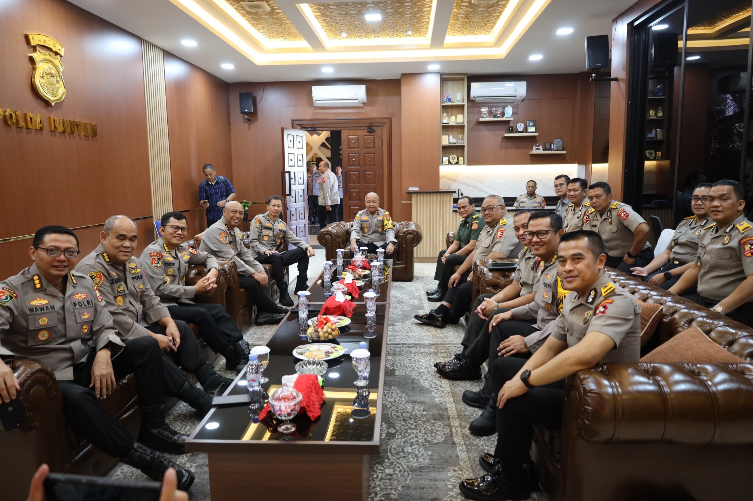 Kapolda Banten Buka FGD dan Wawancara PKDN Sespimti Polri Dikreg ke-34