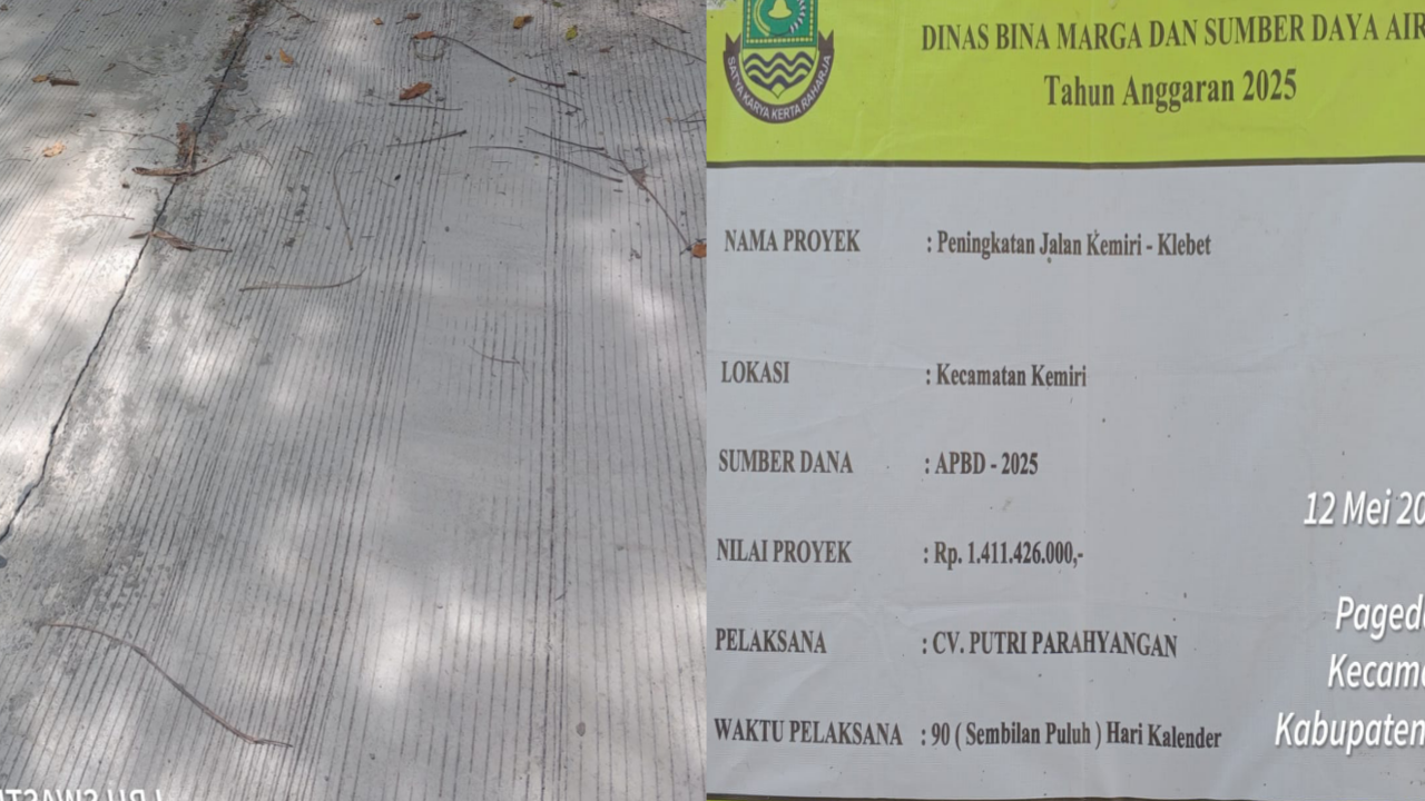 LBH Swastika Advokasi Nusantara Soroti Dugaan Penyimpangan Proyek Betonisasi Jalan Kemiri-Klebet