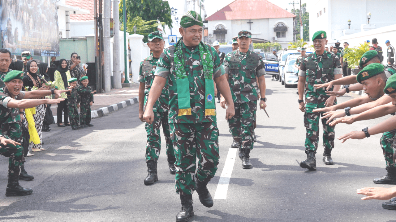 KASAD Jenderal Maruli Kunjungi Korem 072/Pamungkas, Tekankan Gaya Hidup Sederhana dan Kesejahteraan Prajurit