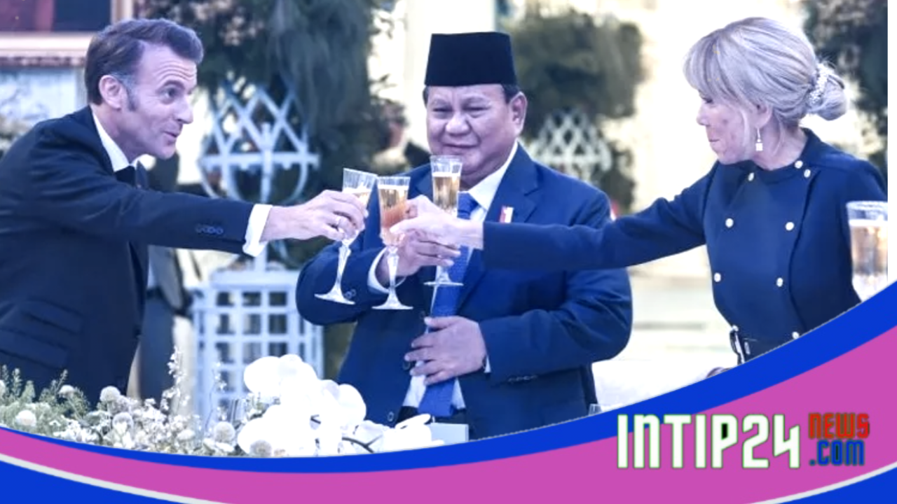 Bukan Alkohol, tapi Sari Apel yang Disajikan untuk Presiden Prancis