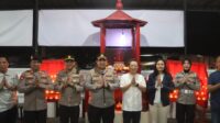 Kapolresta Serang Kota bersama Pejabat Utama dan Personil laksanakan pengamanan Hari Waisak di Vihara Metta
