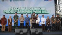 Wakapolda Banten bersama Menteri Desa Yandri Susanto hadiri Deklarasi Gerakan Desa Peduli Sampah