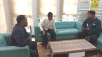 Road Show Silaturahmi DPD IWO Indonesia Kota Tangerang Sambangi Camat Karawaci Achmad Zuldin Syafii