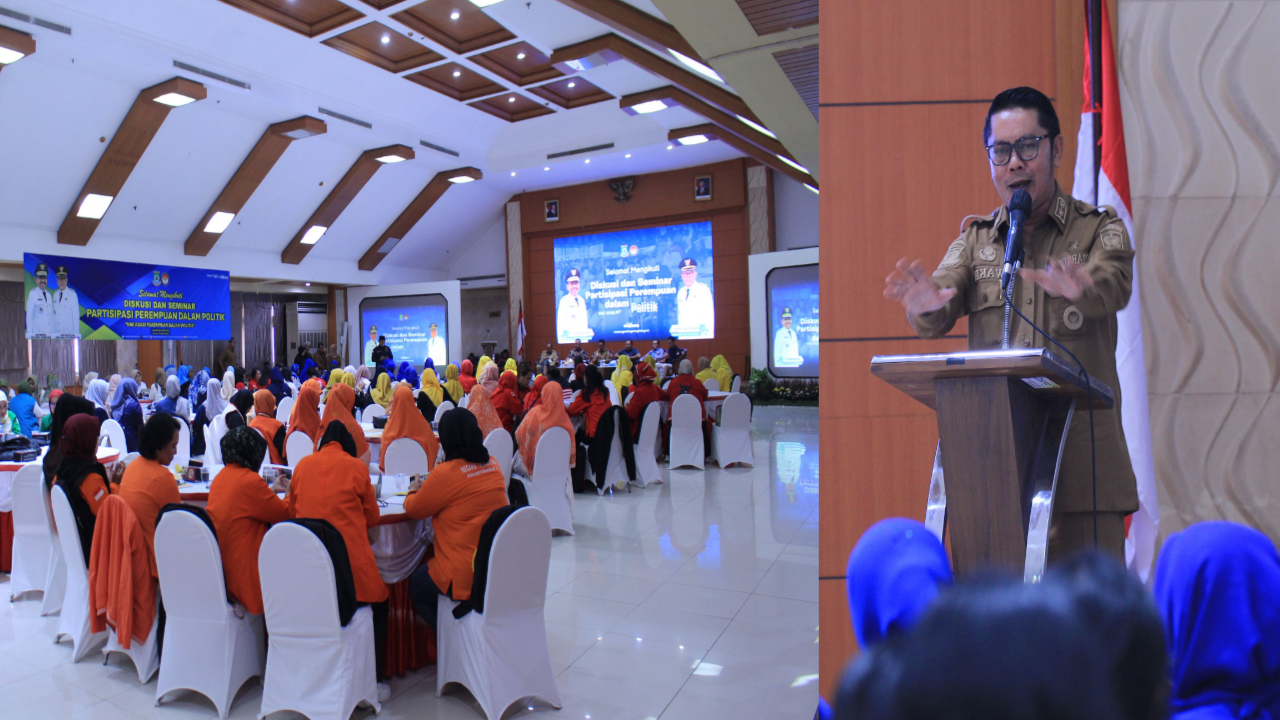 Kesbangpol Kota Tangerang Menggelar Diskusi dan Seminar Partisipasi Perempuan dalam Politik
