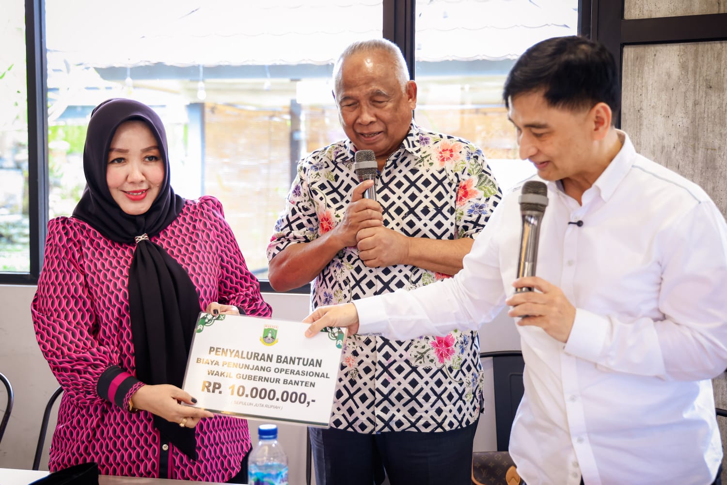 Wagub Banten A Dimyati Natakusumah Dialog dengan Paguyuban Urang Banten