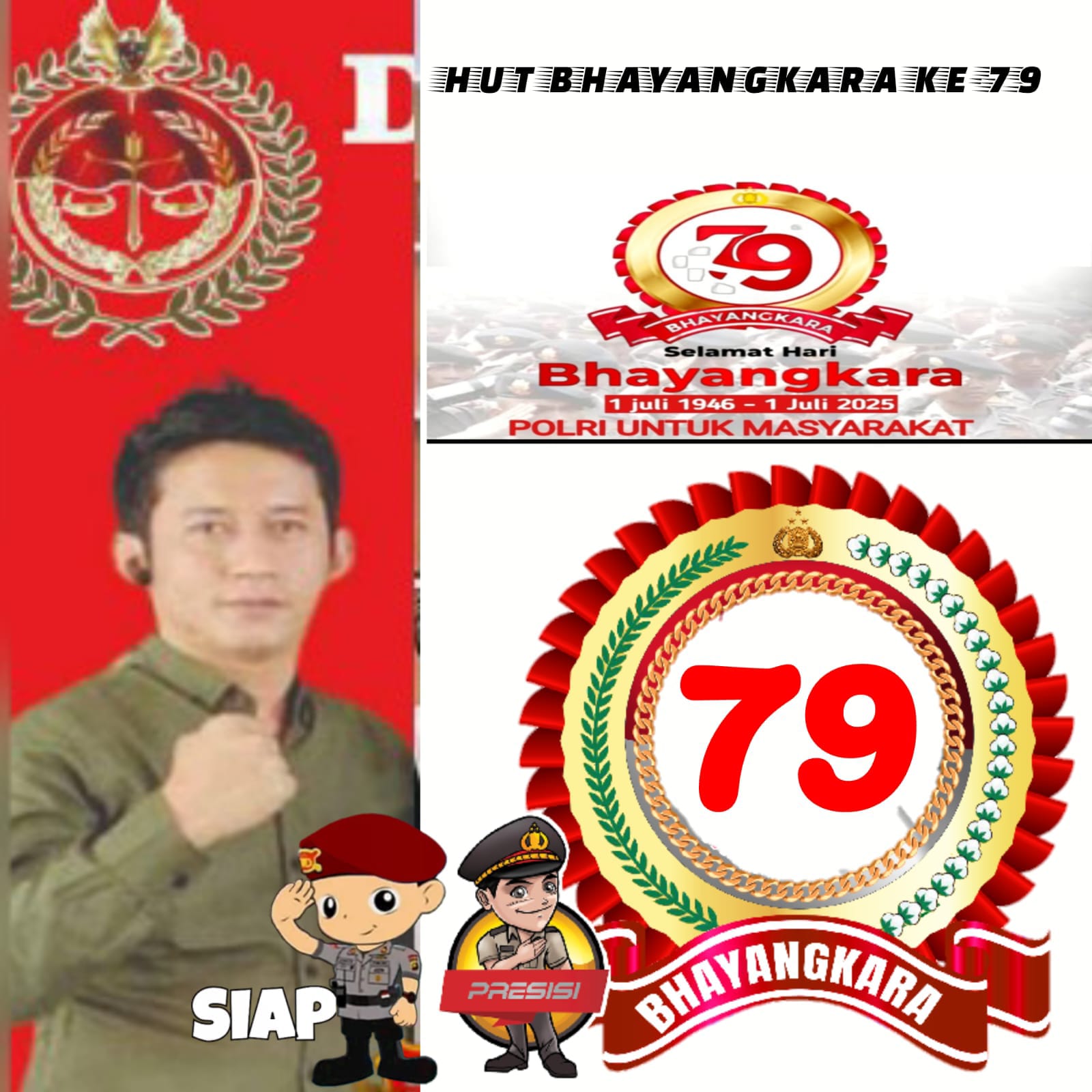 Pimpinan Umum Dewan Pers Nusantara Ucapkan Selamat Hari Bhayangkara ke-79 Pimpinan Umum Dewan Pers Nusantara Ucapkan Selamat Hari Bhayangkara ke-79