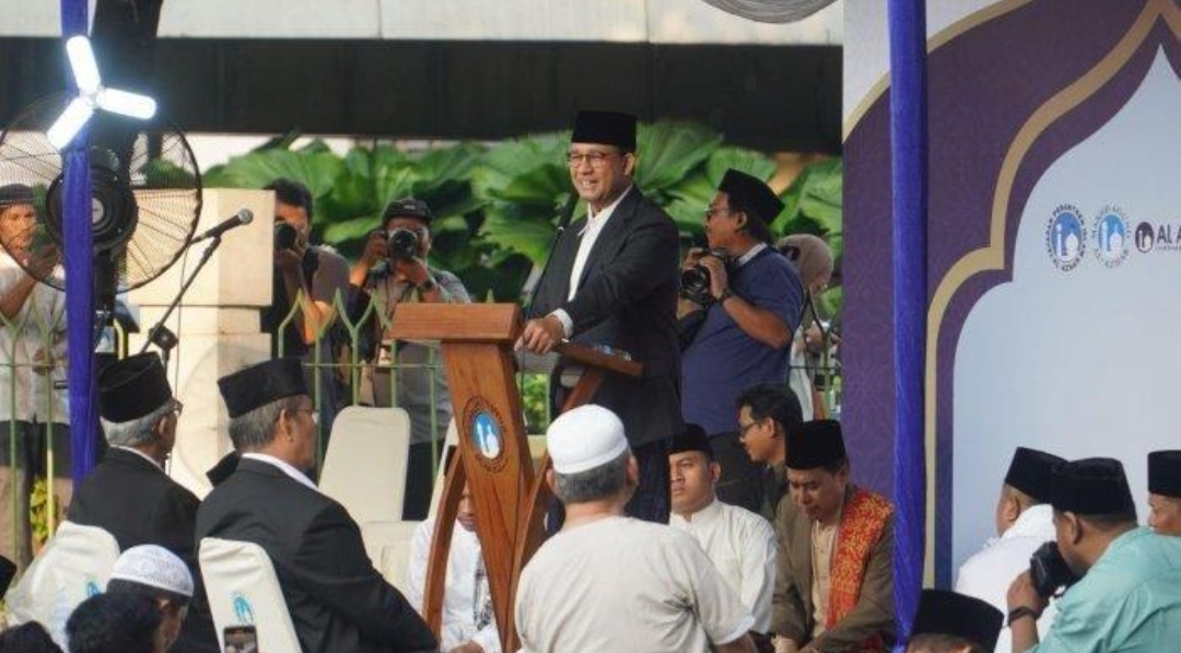 Khutbah Idul Adha di Mesjid Al Azhar, Anies: Ketidak adilan penyebab keruntuhan peradaban dan Dinasti Dinasti besar