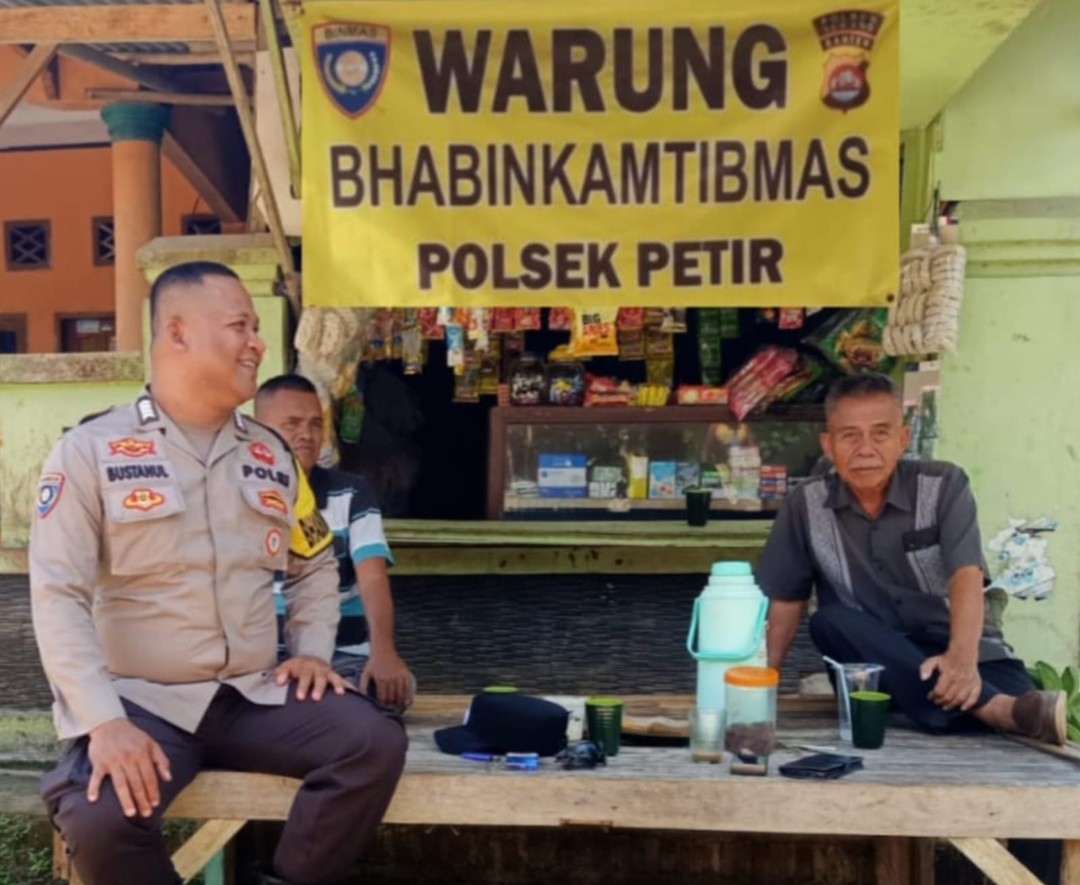 Polres Serang Dukung Program Warung Bhabin untuk Sarana Interaktif Polisi dan Masyarakat